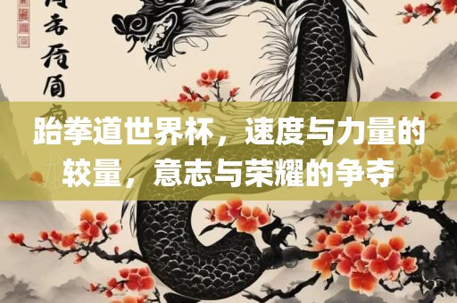 跆拳道世界杯，速度与力量的较量广西贺州市华昌新材料有限公司，意志与荣耀的争夺