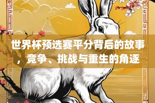 世界杯预选赛平分背后的故事，竞争、挑战与广西贺州市华昌新材料有限公司重生的角逐