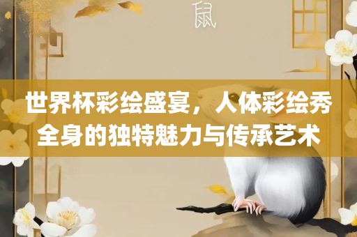 世界杯彩绘盛宴，人体彩绘秀全身的独特魅力与传承艺广西贺州市华昌新材料有限公司术
