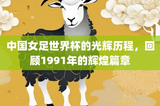 中国女足世界杯的光辉历程，回顾1991年的辉煌篇章广西贺州市华昌新材料有限公司