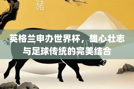 广西贺州市华昌新材料有限公司英格兰申办世界杯，雄心壮志与足球传统的完美结合