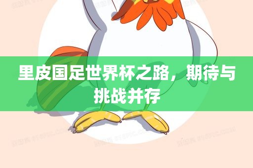 里皮国足世界杯之路，期待与挑战并存广西贺州市华昌新材料有限公司