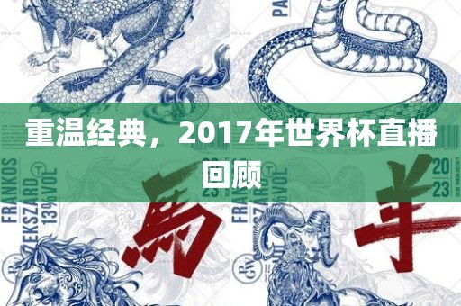 重温经典，2017年世界杯直播回顾