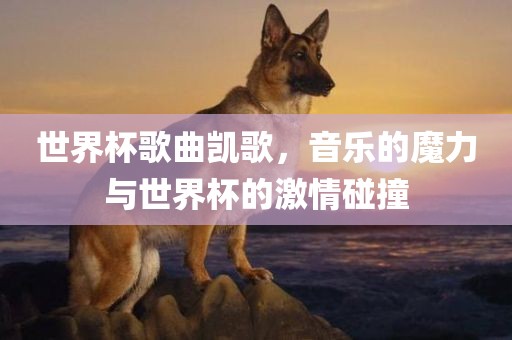 世界杯歌曲凯歌，音乐的魔力与世界杯的激情碰撞