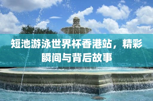短池游泳世界杯香港站，精彩瞬间与背后故事广西贺州市华昌新材料有限公司
