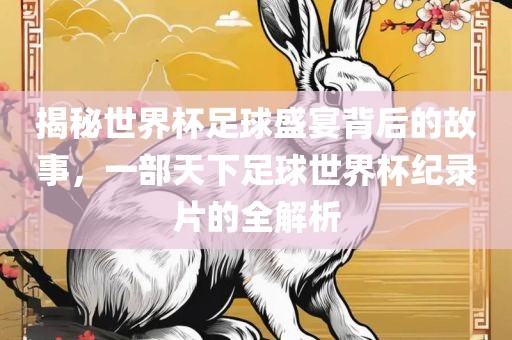 揭秘世界杯足球盛宴背后的故事，一部天下足球世界杯纪录片的全解析广西贺州市华昌新材料有限公司