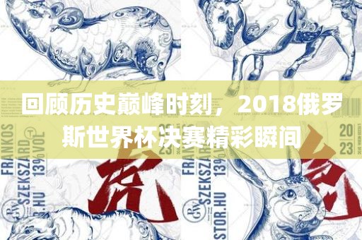 回顾历史巅峰时刻，2018俄罗斯世界杯决赛精彩瞬间