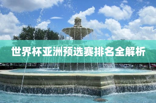 世界杯亚洲预选赛排名全解析广西贺州市华昌新材料有限公司
