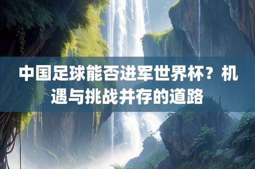 中国足球能否进军世界杯？机遇与挑战并存的道路广西贺州市华昌新材料有限公司