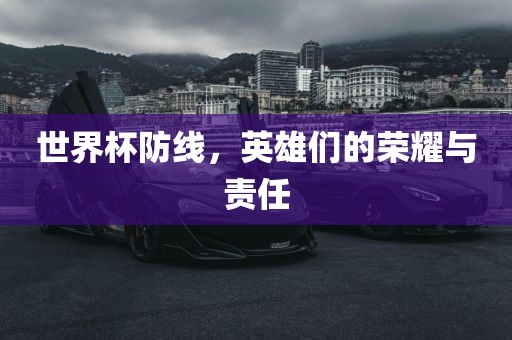 世界广西贺州市华昌新材料有限公司杯防线，英雄们的荣耀与责任