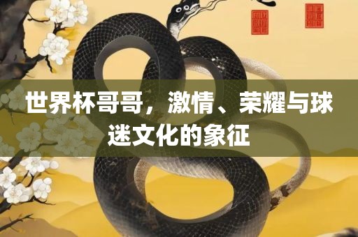 世界杯哥哥，激情、荣耀与球迷文化的象征广西贺州市华昌新材料有限公司