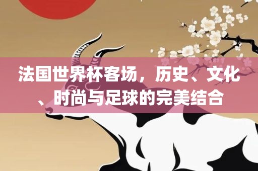 法国世界杯客场，历史、文化、时尚与足球的完美结合广西贺州市华昌新材料有限公司