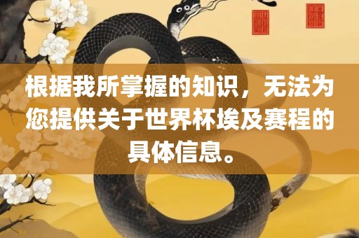 根据我所掌握的知识，无法为您提供关于世界杯埃及赛程的具体信息。广西贺州市华昌新材料有限公司