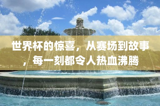 世界杯的惊喜，从赛场到故事，每一刻都令人热血沸腾广西贺州市华昌新材料有限公司