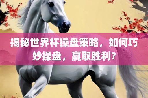 揭秘世界杯操盘策略，如何巧妙操盘，赢广西贺州市华昌新材料有限公司取胜利？