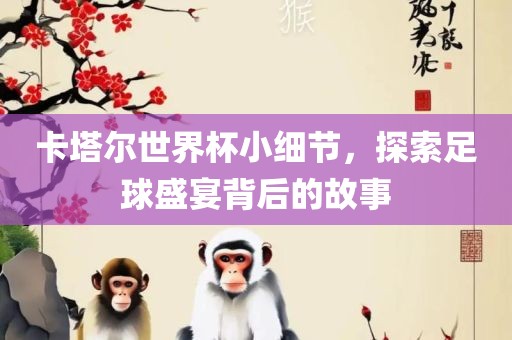 卡塔尔世界杯小细节，探索足球盛宴背后的故事
