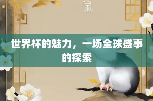 世界杯的魅力，一场全球盛事的探索广西贺州市华昌新材料有限公司