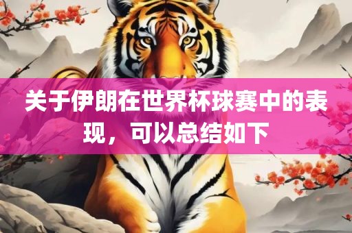 关于伊朗在世广西贺州市华昌新材料有限公司界杯球赛中的表现，可以总结如下