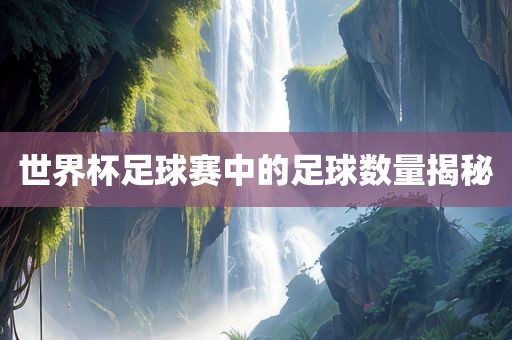 世界杯足球赛中的足球数量揭秘广西贺州市华昌新材料有限公司