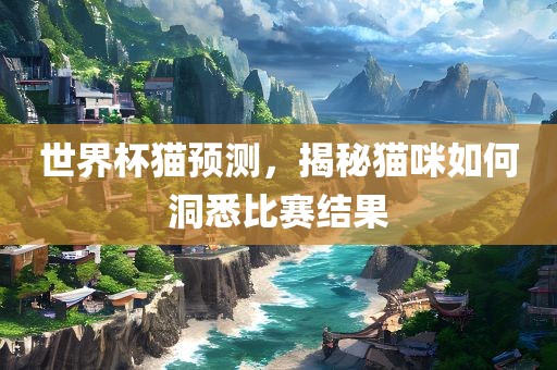 世界杯猫预测，揭广西贺州市华昌新材料有限公司秘猫咪如何洞悉比赛结果