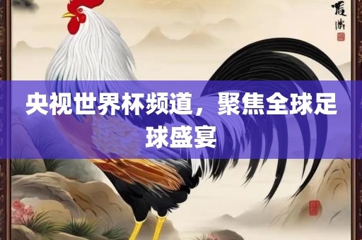央视世界杯频道，聚焦全球足球盛宴