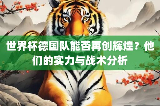 世界杯德国队能否再创辉煌？他们的实力与战术分析
