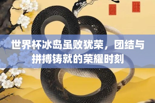 世界杯冰岛虽败犹荣，团结与拼搏铸就的荣耀时刻广西贺州市华昌新材料有限公司