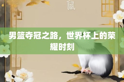 男篮夺冠之路，世界杯上的荣耀时刻广西贺州市华昌新材料有限公司