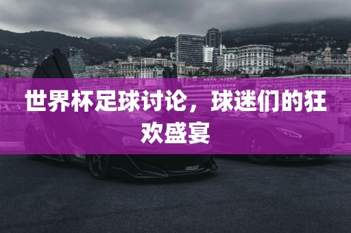 世界杯足球讨论，球迷们的狂欢盛宴