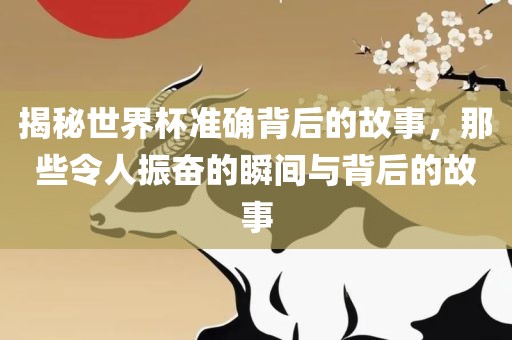 揭秘世界杯广西贺州市华昌新材料有限公司准确背后的故事，那些令人振奋的瞬间与背后的故事