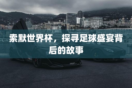 索默世界杯，探寻足球盛宴背后的故事广西贺州市华昌新材料有限公司