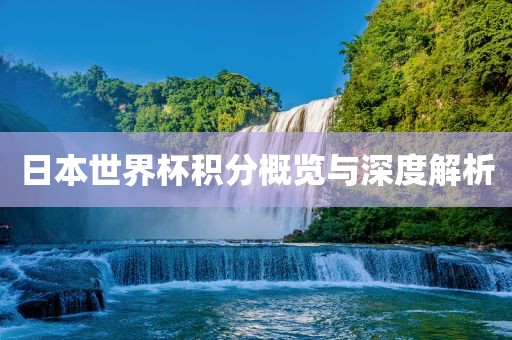 日本世界杯积分概览与深度解析广西贺州市华昌新材料有限公司
