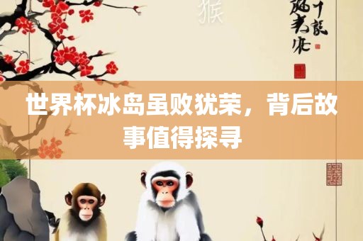 世界杯冰岛虽败犹荣，背后故事值得探寻