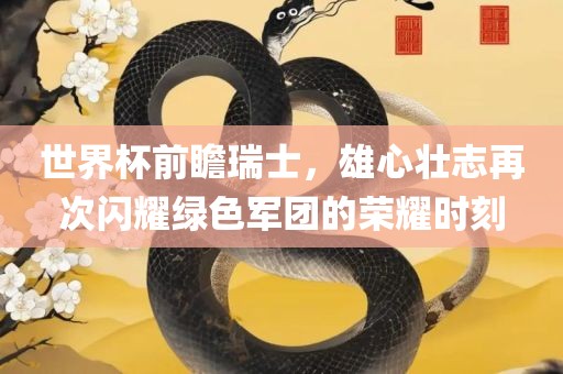 世界杯前瞻瑞士，雄心壮志再次闪耀绿色军团的荣耀时刻广西贺州市华昌新材料有限公司